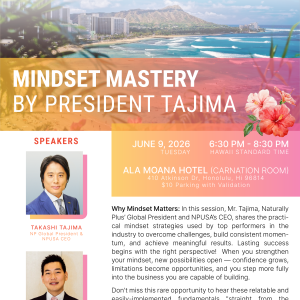 Admission for Mindset Mastery by President Tajima (6/9)